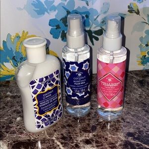 Lotion and facial mist